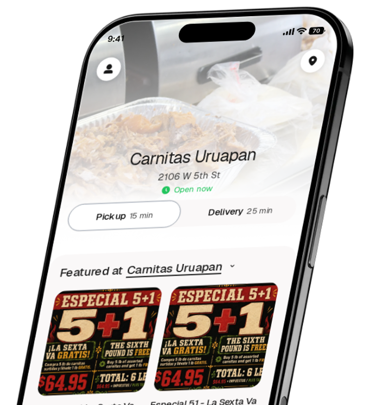 Carnitas Uruapan app preview